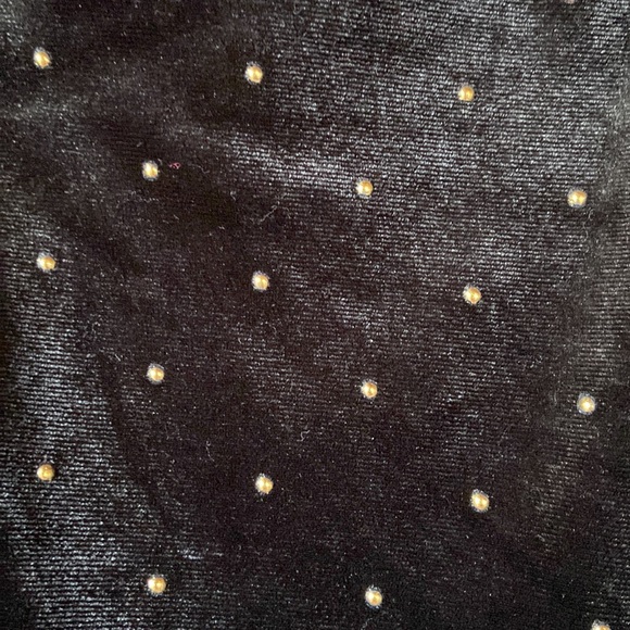 Forever 21 Black Velour Mini Dress - Picture 2 of 4